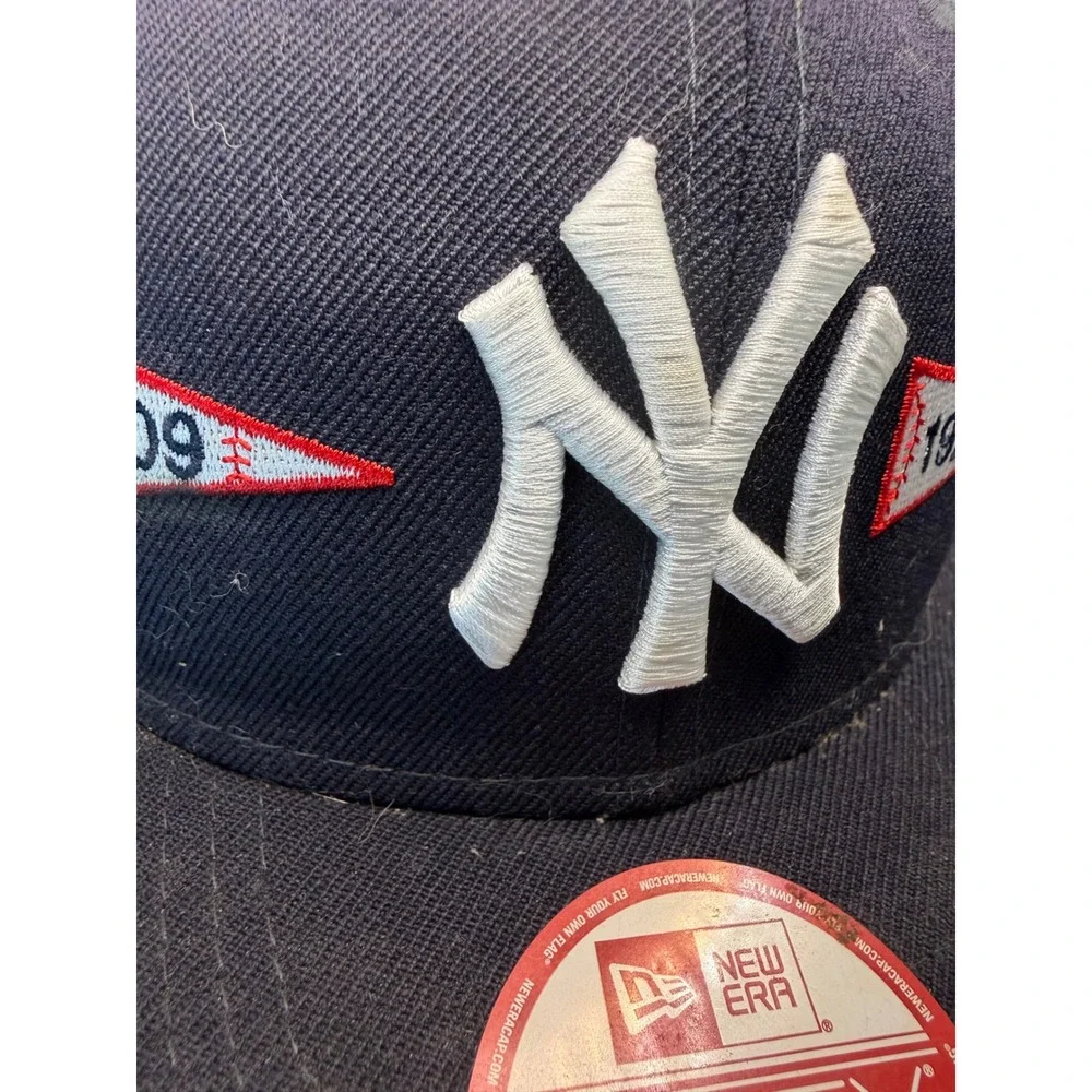 New Era 9FIFTY New York Yankees Spike Lee Joint Pennant Snapback Hat Navy OSFA